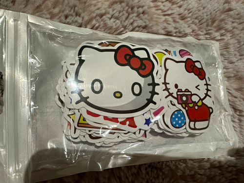 Hello kitty 100pc sticker pack - kitty,