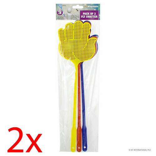 3pc fly swatters swat bug - 2, x