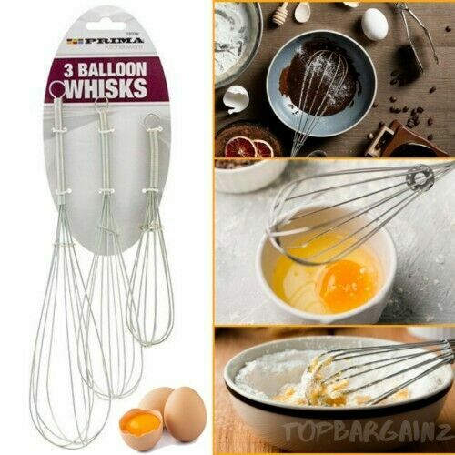3pc whisks egg beater cakes - 1x,
