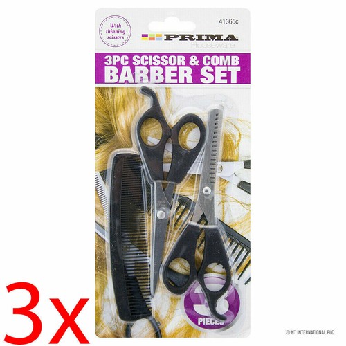 3pc scissor comb barber - 3, x