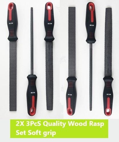 3pc steel rasp - steel, file